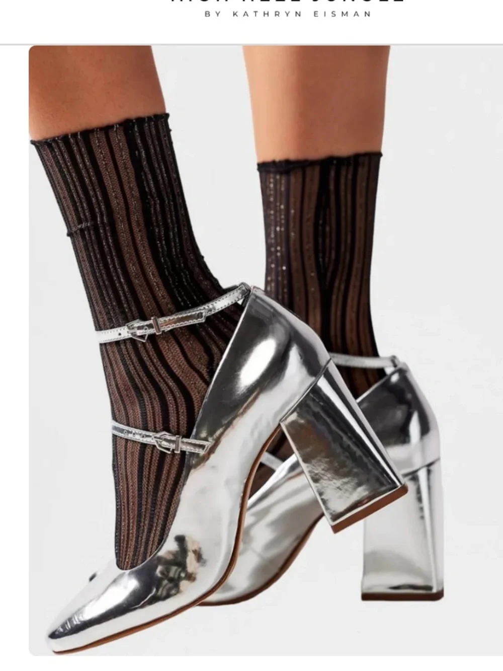 Free People Sheer Candy Stripe Socks NWT